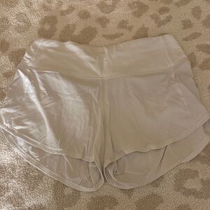 Lululemon Athletica Women's Light Gray Athletic Shorts